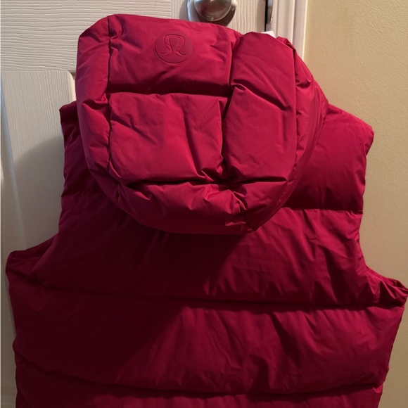 Red Puffer Vest - Picture 2 of 8